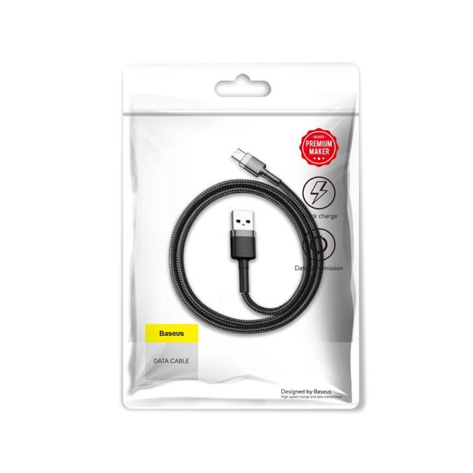 Baseus - USB-C / USB Kabel (0.5m), černá