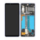 Sony Xperia 10 IV XQCC54 - LCD Displej + Dotykové Sklo + Rám (Lavender) - A5047176A Genuine Service Pack
