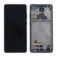 Samsung Galaxy A72 A725F, A726B - LCD Displej + Dotykové Sklo + Rám (Awesome Black) TFT