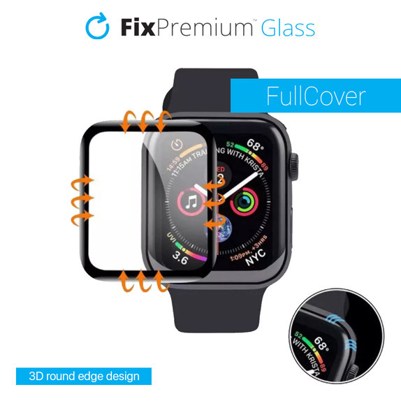 FixPremium Watch Protector - Plexisklo pro Apple Watch 4, 5, 6, SE (1st gen) a SE (2nd gen) (44mm)