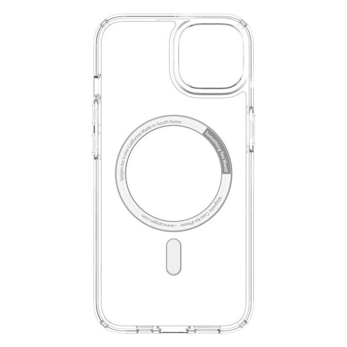 Spigen - Pouzdro Ultra Hybrid s MagSafe pro iPhone 13, bílá