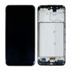 Samsung Galaxy M21 M215F - LCD Displej + Dotykové Sklo + Rám (Black) OLED