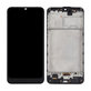 Samsung Galaxy M31 M315F - LCD Displej + Dotykové Sklo + Rám (Space Black) TFT