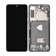 Samsung Galaxy S21 Plus G996B - LCD Displej + Dotykové Sklo + Rám (Phantom Black) TFT