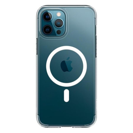 Spigen - Pouzdro Ultra Hybrid s MagSafe pro iPhone 12 Pro Max, bílá
