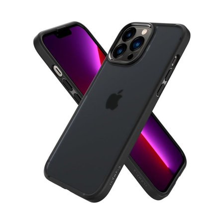 Spigen - Pouzdro Ultra Hybrid pro iPhone 13 Pro, Frost Black