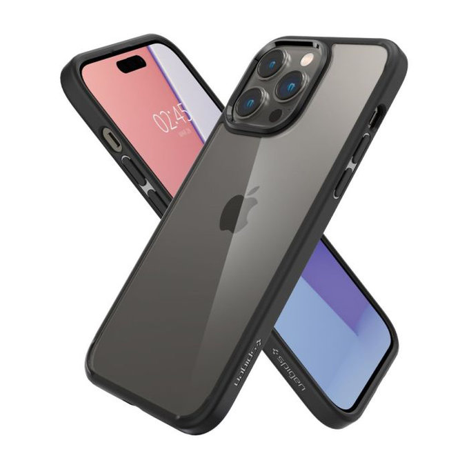 Spigen - Pouzdro Ultra Hybrid pro iPhone 14 Pro Max, Matte Black