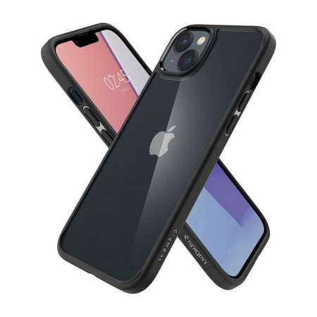 Spigen - Pouzdro Ultra Hybrid pro iPhone 14, Matte Black