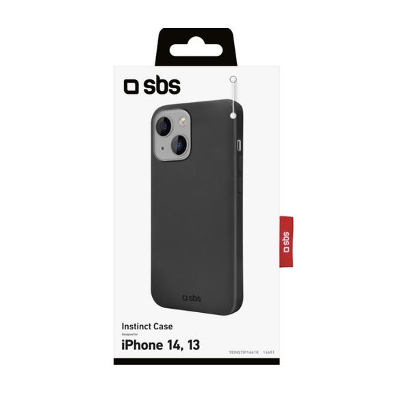 SBS - Pouzdro Instinct pro iPhone 14/13, černá