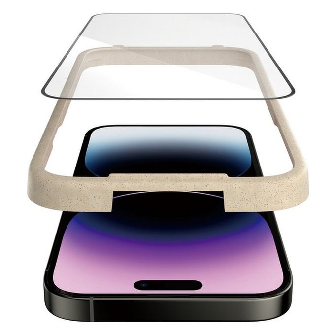 PanzerGlass - Tvrzené Sklo UWF s aplikátorem pro iPhone 14 Pro Max, černá