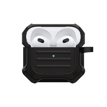 FixPremium - Púzdro Unbreakable pro AirPods 3, černá