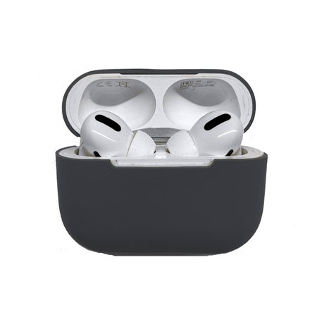 FixPremium - Silikonové Pouzdro pro AirPods Pro, space grey
