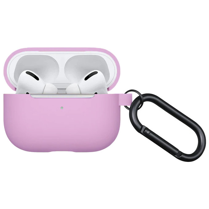 FixPremium - Silikonové Pouzdro pro AirPods Pro, lila