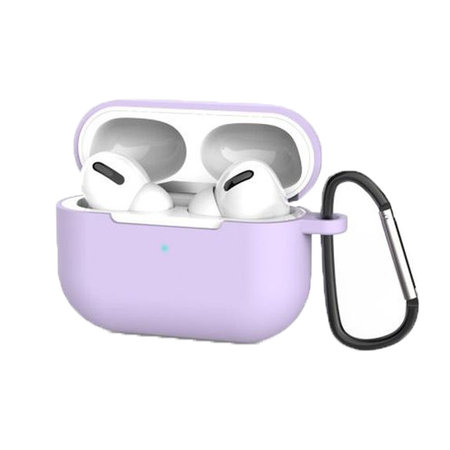 FixPremium - Silikonové Pouzdro pro AirPods Pro, lila