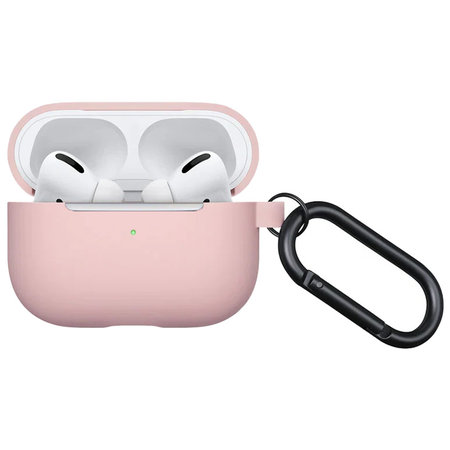 FixPremium - Silikonové Pouzdro pro AirPods Pro, růžová
