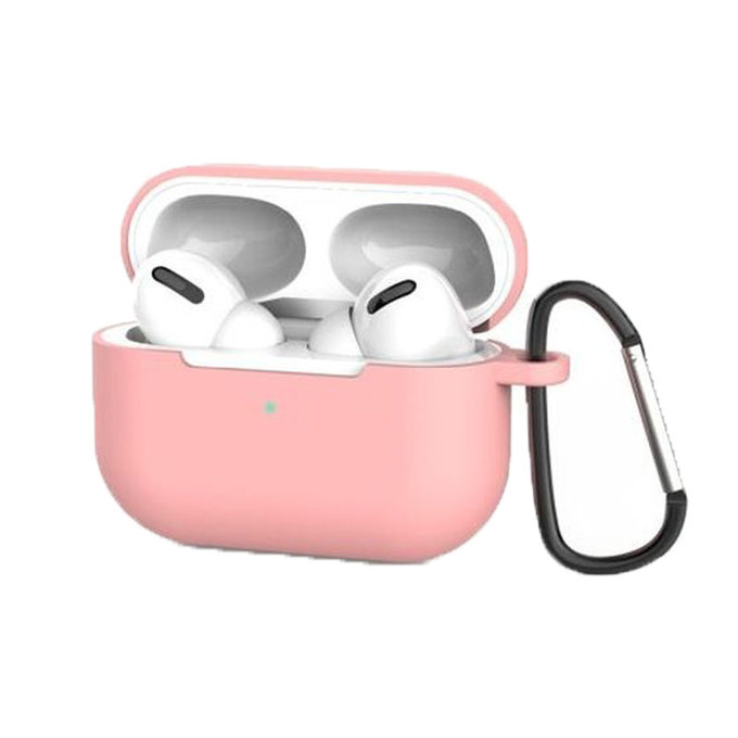 FixPremium - Silikonové Pouzdro pro AirPods Pro, růžová