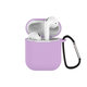 FixPremium - Silikonové Pouzdro pro AirPods 1 a 2, lila