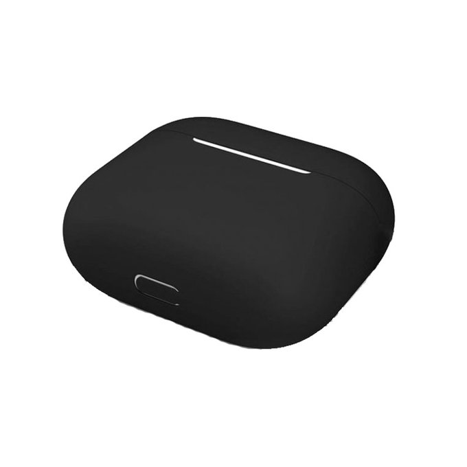 FixPremium - Silikonové Pouzdro pro AirPods 3, černá