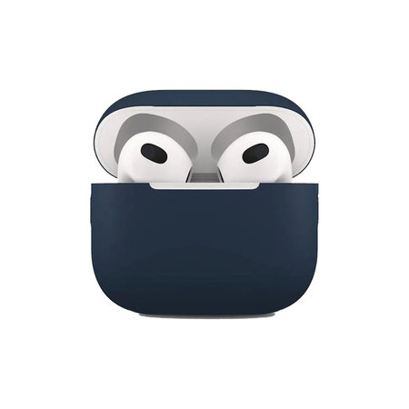 FixPremium - Silikonové Pouzdro pro AirPods 3, modrá