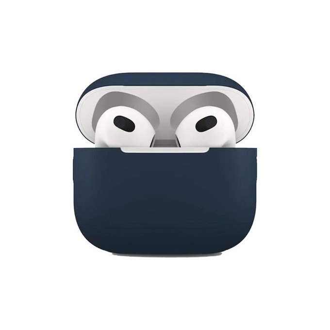 FixPremium - Silikonové Pouzdro pro AirPods 3, modrá