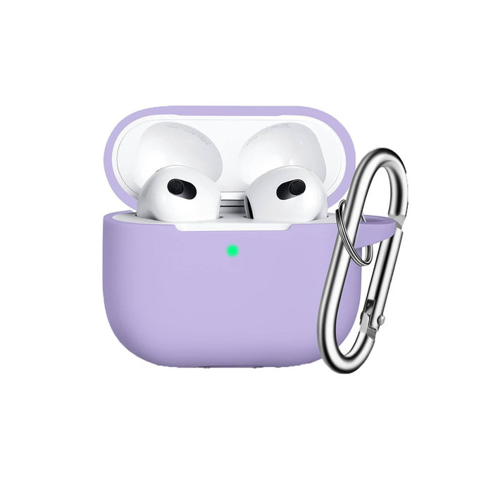 FixPremium - Silikonové Pouzdro pro AirPods 3, lila