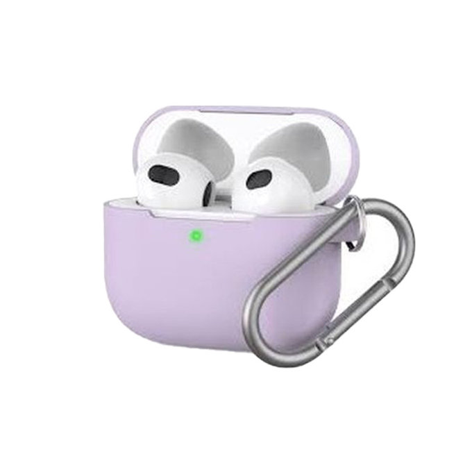 FixPremium - Silikonové Pouzdro pro AirPods 3, lila