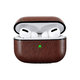 FixPremium - Pouzdro z Umělé Kůže pro AirPods Pro, hnědá