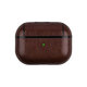 FixPremium - Pouzdro z Umělé Kůže pro AirPods Pro, hnědá