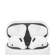 FixPremium - Nálepka proti Prachu pro AirPods 1 a 2, černá