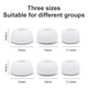 FixPremium - Vyměnitelné Gumičky pro AirPods Pro - Set 3ks (L, M, S), bílá