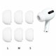FixPremium - Vyměnitelné Gumičky pro AirPods Pro - Set 3ks (L, M, S), bílá
