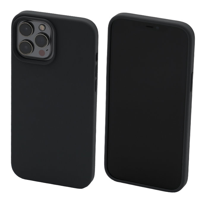 FixPremium - Silikonové Pouzdro pro iPhone 13 Pro Max, space grey