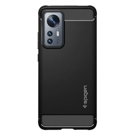 Spigen - Pouzdro Rugged Armor pro Xiaomi Redmi 12 a 12X, černá