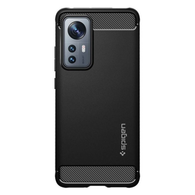 Spigen - Pouzdro Rugged Armor pro Xiaomi Redmi 12 a 12X, černá
