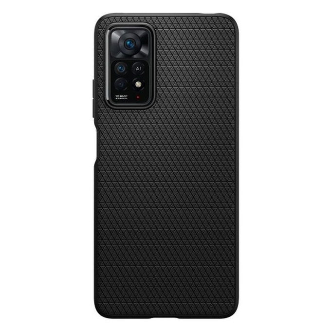 Spigen - Pouzdro Liquid Air pro Xiaomi Redmi Note 11 Pro a 11 Pro 5G, černá