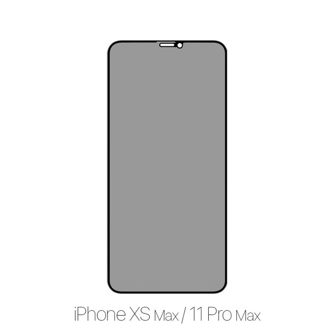 FixPremium Privacy Anti-Spy Glass - Tvrzené Sklo pro iPhone XS Max a 11 Pro Max