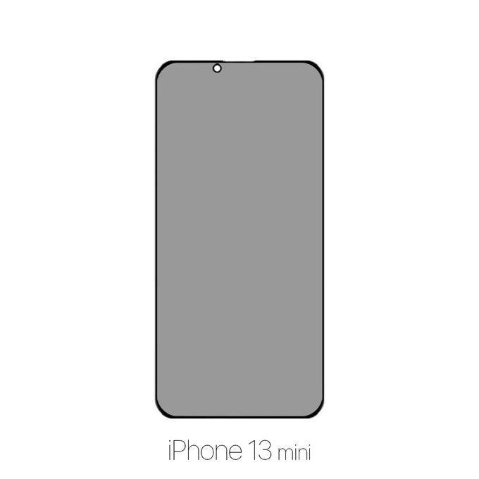 FixPremium Privacy Anti-Spy Glass - Tvrzené Sklo pro iPhone 13 mini