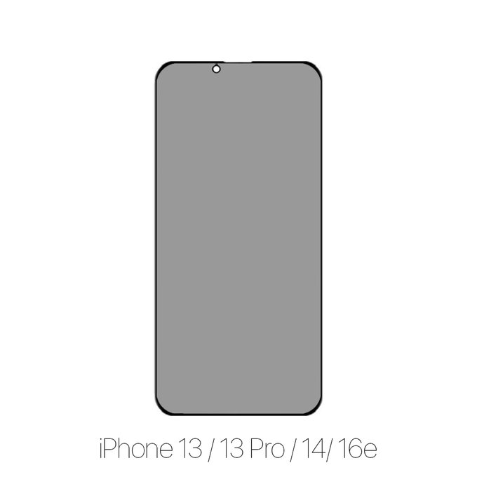 FixPremium Privacy Anti-Spy Glass - Tvrzené Sklo pro iPhone 13, 13 Pro, 14 a 16e