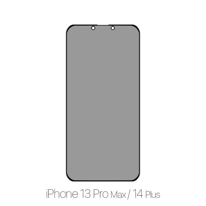 FixPremium Privacy Anti-Spy Glass - Tvrzené Sklo pro iPhone 13 Pro Max a 14 Plus