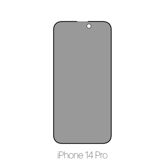 FixPremium Privacy Anti-Spy Glass - Tvrzené Sklo pro iPhone 14 Pro