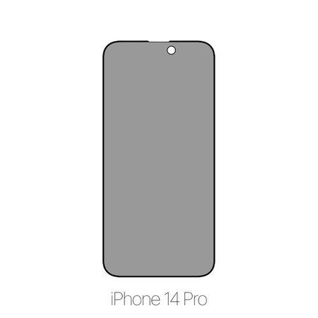 FixPremium Privacy Anti-Spy Glass - Tvrzené Sklo pro iPhone 14 Pro