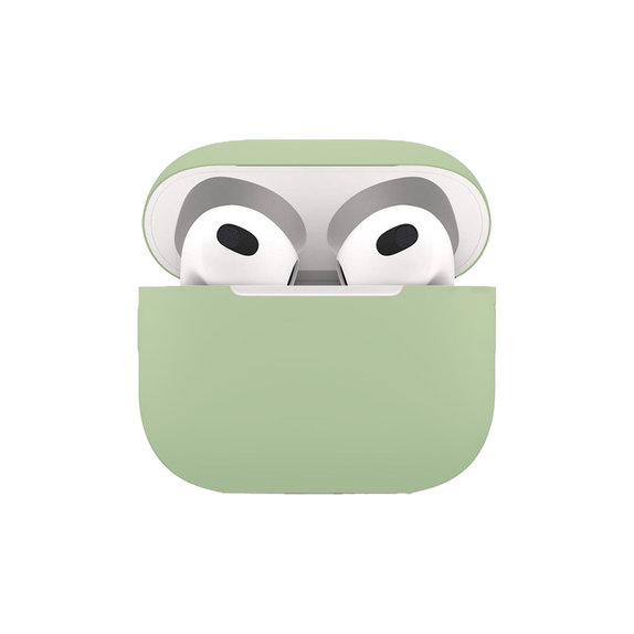 FixPremium - Silikonové Pouzdro pro AirPods 3, zelená
