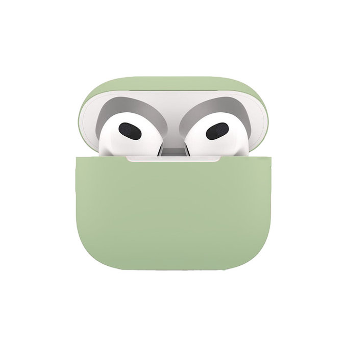 FixPremium - Silikonové Pouzdro pro AirPods 3, zelená