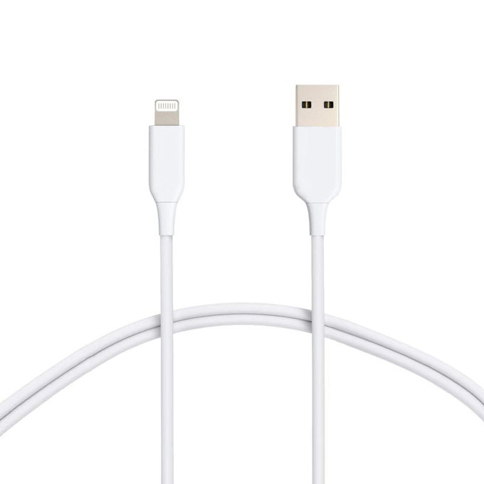 Lightning / USB kabel, 1 m, kompatibilní s Apple, bulk