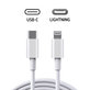 Lightning / USB-C kabel, 2 m, kompatibilní s Apple, bulk