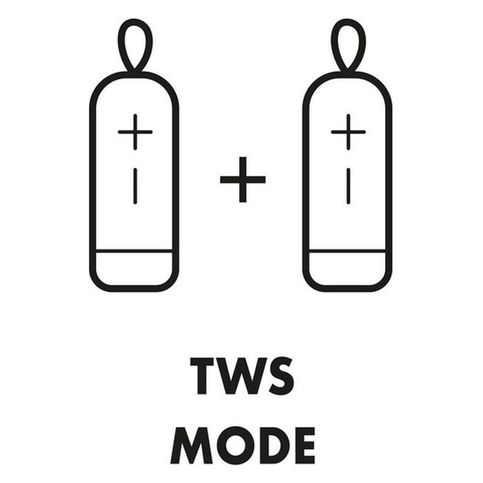 JAZ - Bluetooth reproduktor TWS SPEAKTALL, 10W, šedá