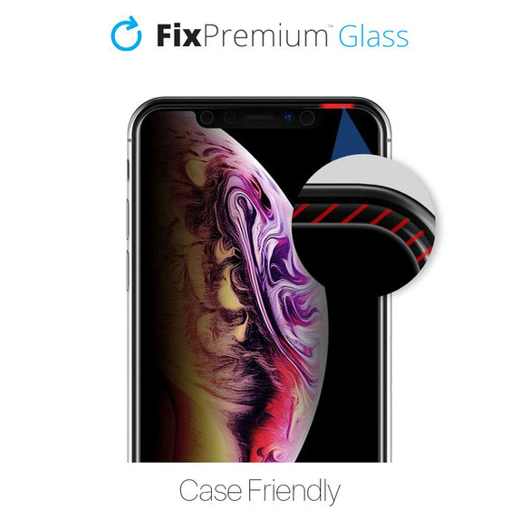 FixPremium Glass - Tvrzené sklo pro iPhone X, XS a 11 Pro