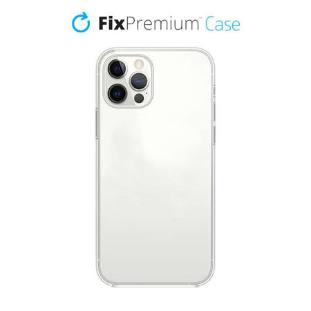 FixPremium - Silikonové Pouzdro pro iPhone 12 Pro Max, bílá
