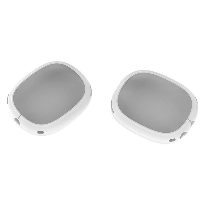 FixPremium - Silikónové Kryty Slúchadiel pro AirPods Max, bílá