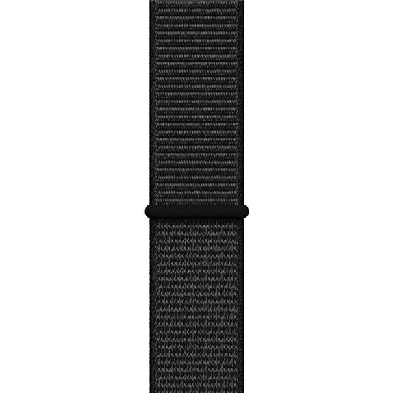 FixPremium - Nylonový Řemínek pro Apple Watch (42, 44, 45 a 49mm), černá